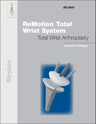 ReMotion Total Wrist operative technique