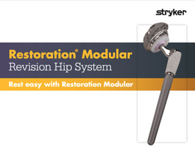 Restoration Modular Revision Hip System product guide