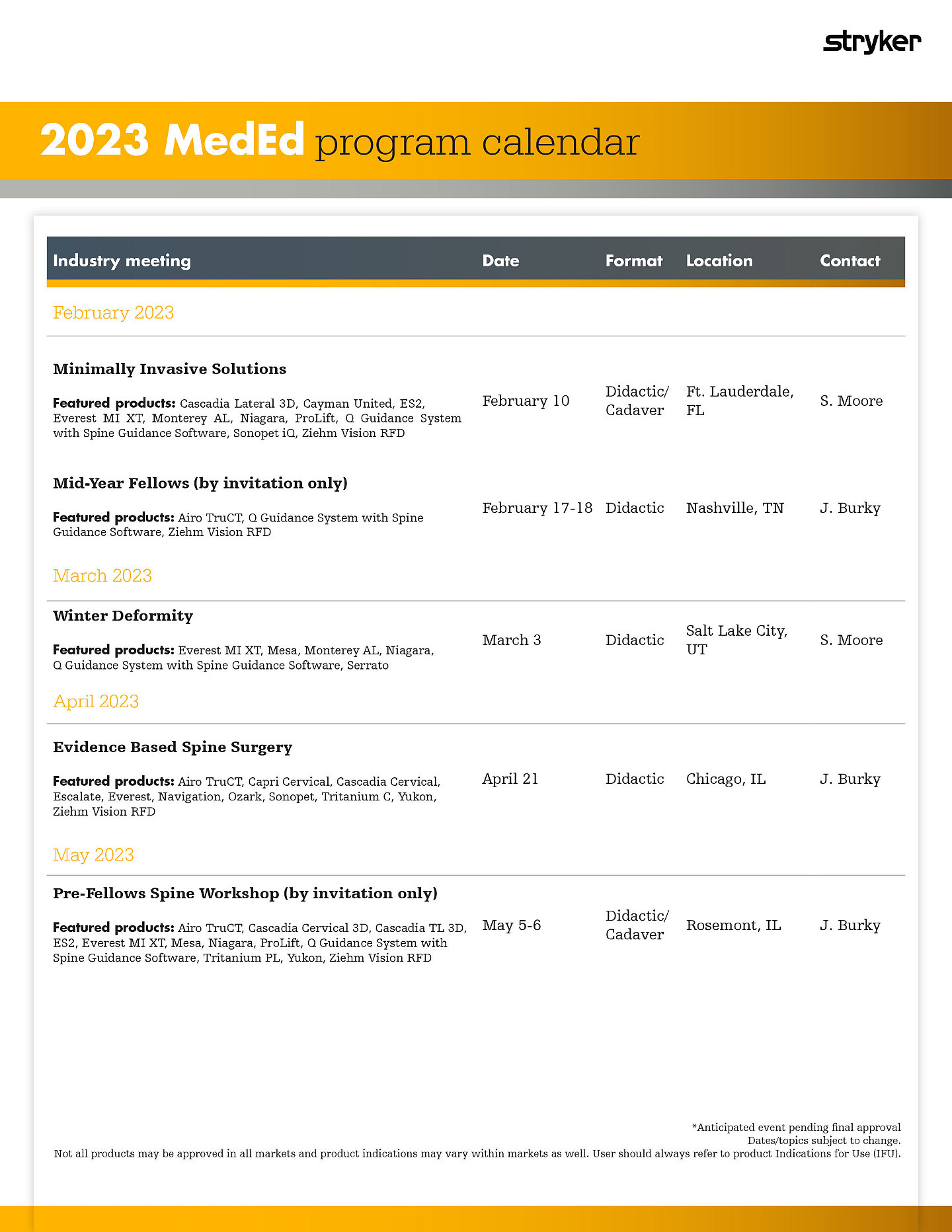 2023 MedEd Program Calendar - no reg-1