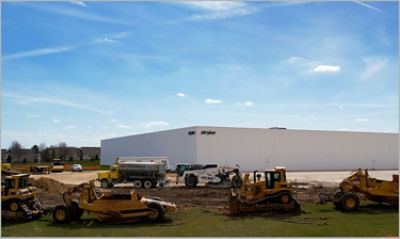 Stryker's new warehouse facility in Cary, IL