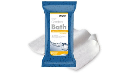 Sage Comfort Bath Cloths for patient cleansing