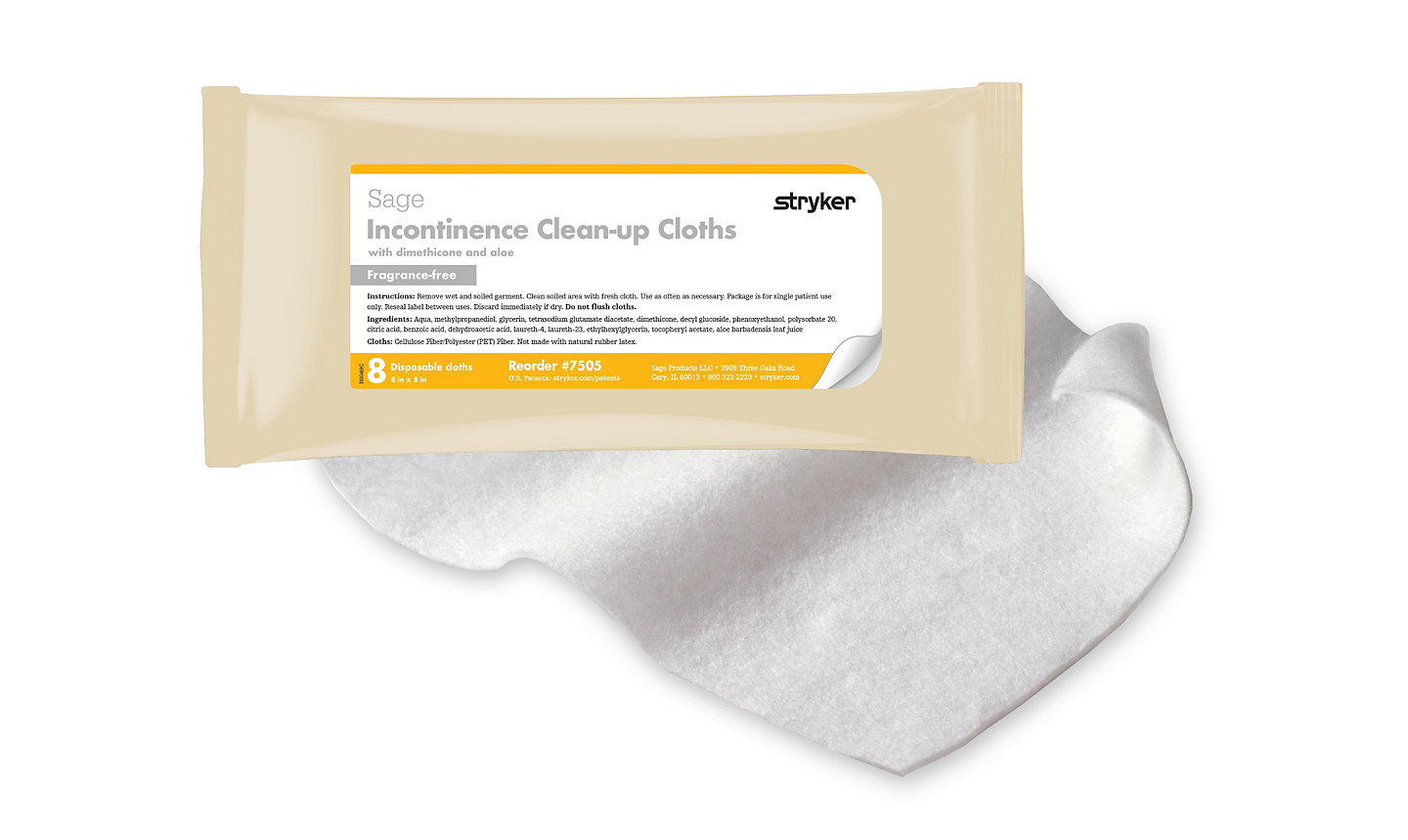 Sage incontinence clean up cloths help hospitals with their incontinence care strategy