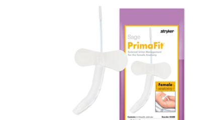 Dispositif externe de prise en charge de l’urine pour femmes PrimaFit™ de Sage