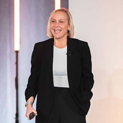 Jessica Mathieson speaking at the Stryker Smart Hospital Summit