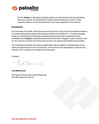 Stryker incident third party general assurance letter-March 20_2