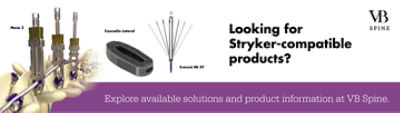 Looking for Stryker-compatible products? Explore available solutions and product information at VB Spine.