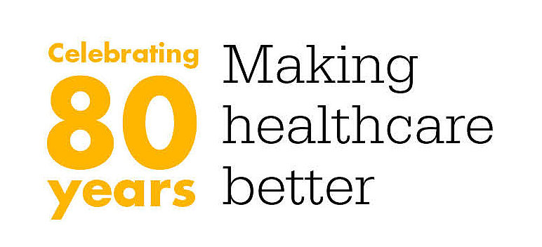 Celebrating 80 years Making healthcare better