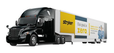Stryker mobile trailer truck