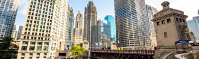 Chicago skyline image