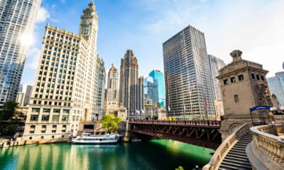 Chicago skyline image