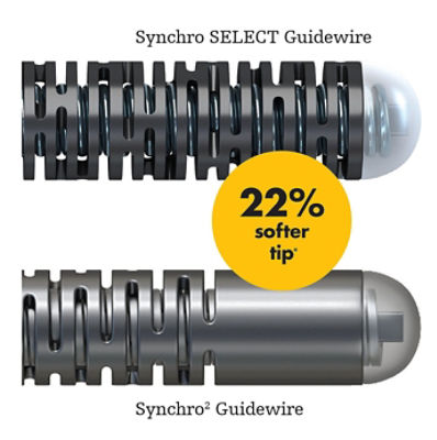 Synchro SELECT Guidewire (22% softer tip) Synchro2 Guidewire