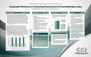 Evaluating the Effectiveness of a Patient Repositioning System for Preventing Workplace Injury