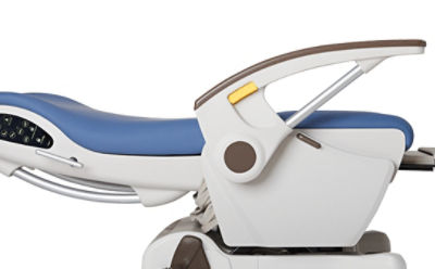 Stryker's TruRize Clinical Chair in a reclined position