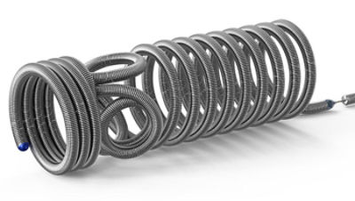 Target Xtra -coils in bifurcated vessel