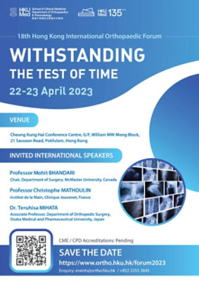 The 18th Hong Kong International Orthopedic Forum
