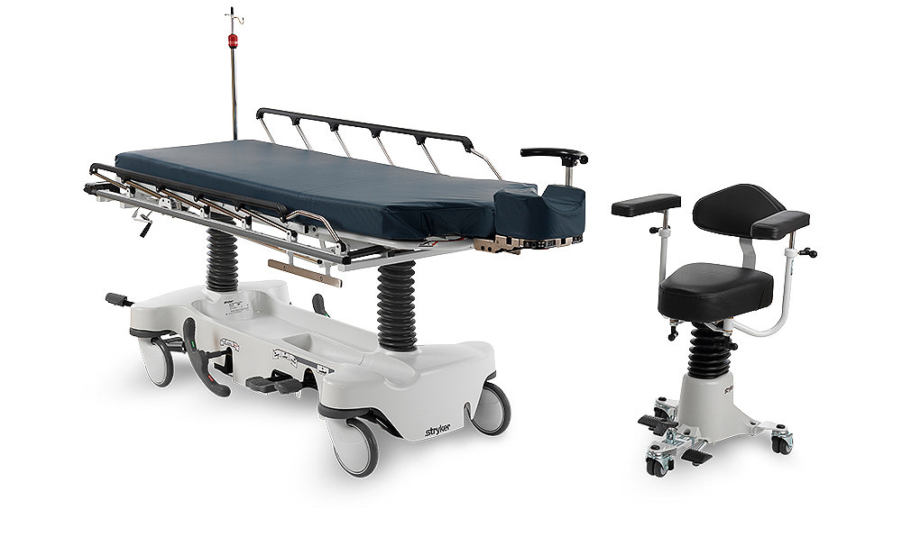 Stryker's Eye surgery stretcher for surgical precision