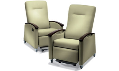 Stryker's Symmetry Plus hospital patient room recliner
