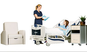 Mobilier de chambre de patient