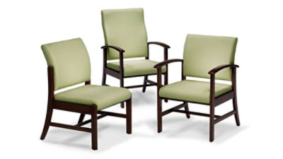 Stryker's side seating for hospital rooms