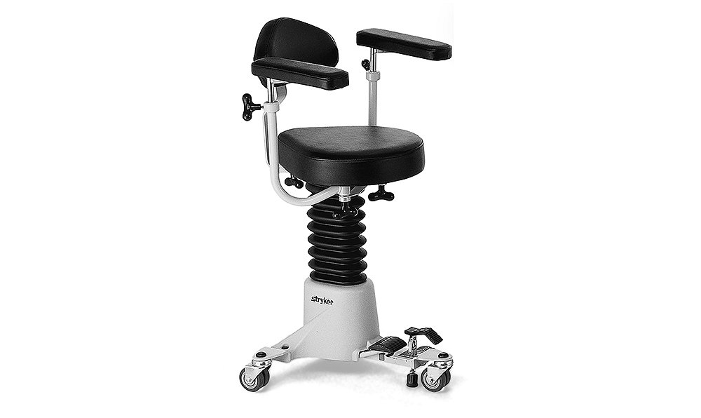 Stryker's Surgistool chair for surgical seating