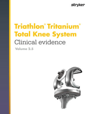 Triathlon Tritanium Total Knee System clinical evidence
