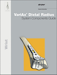 Variax Distal Radius System Components