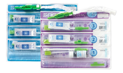 Oral hygiene products for ventilator patients