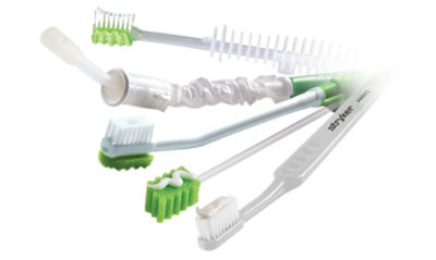 Sage oral hygiene tools for preventing hospital infection