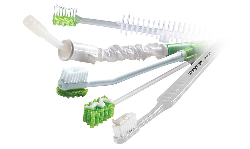 Sage oral hygiene tools for preventing hospital infection