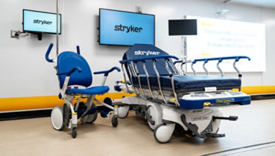 Stryker's AC Mobile Lab ED bay configuration