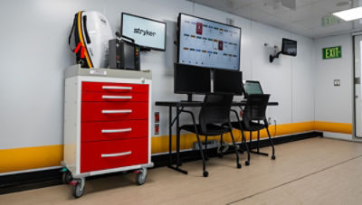 Stryker's AC Mobile Lab nursing dtation configuration