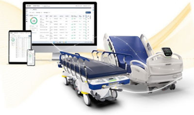 Prime Connect and ProCuity beds with SEM and Vision dashboard screens