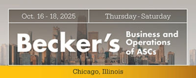 Becker's conference banner