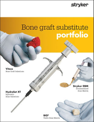 Bone Graft Substitute Portfolio Brochure