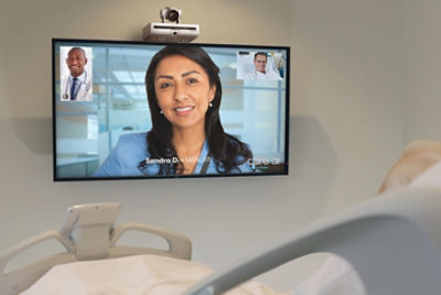 Stryker and care.ai virtual nursing and ambient monitoring station