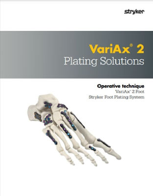 VariAx 2 Foot operative technique