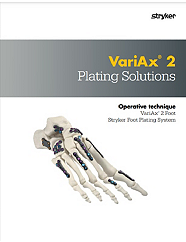 VariAx 2 Foot operative technique