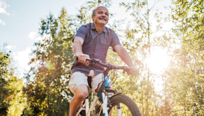 Man returns to active lifestyle with relief from knee pain following genicular radiofrequency ablation treatment