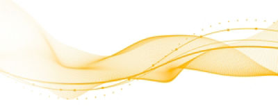 Yellow wave pattern on a white background