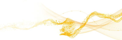 Yellow wave pattern on a white background