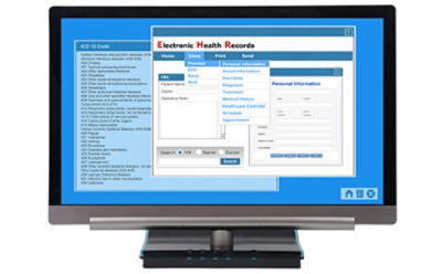 Screenshot of an Electronic Health Record on a desktop computer