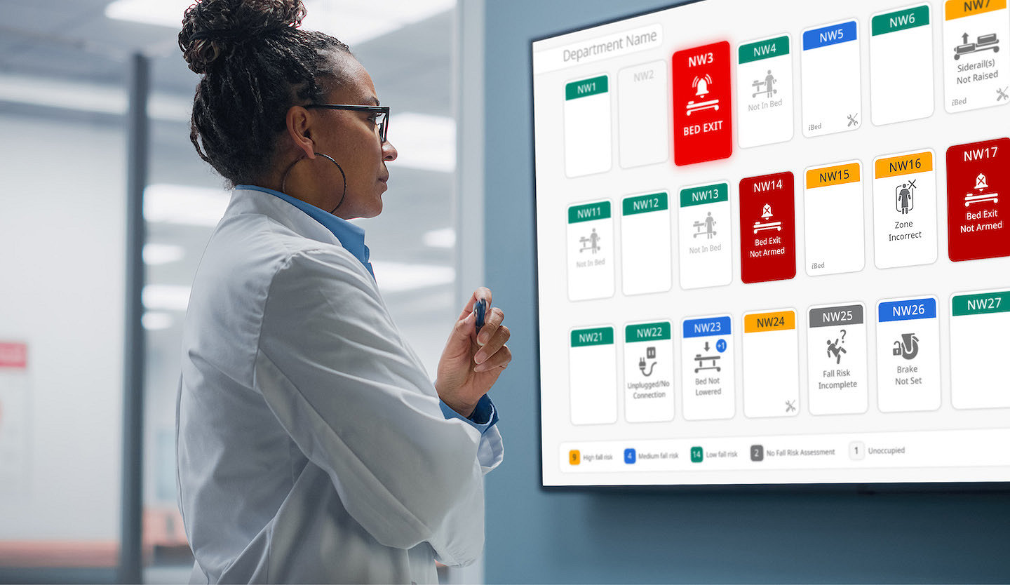 Stryker's Vision dashboard gives visibility to safe hospital bed configuration compliance