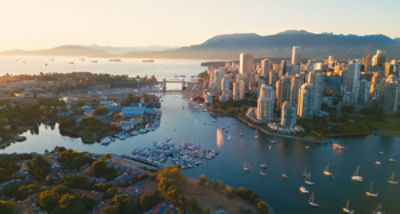 Vancouver B.C. skyline
