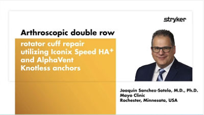 arthroscopic-double-row-rcr-surgical technique video