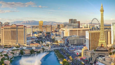 Las Vegas Skyline - location of HIMSS 2026 trade show