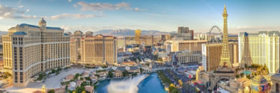 Las Vegas Skyline - location of HIMSS 2026 trade show