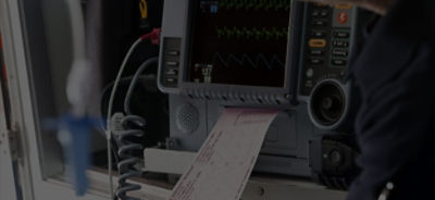 LIFEPAK 15 monitor/defibrillator with print out