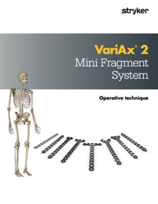 VariAx 2 Mini Fragment Variable Angle Locking Plate System