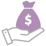 Money bag icon