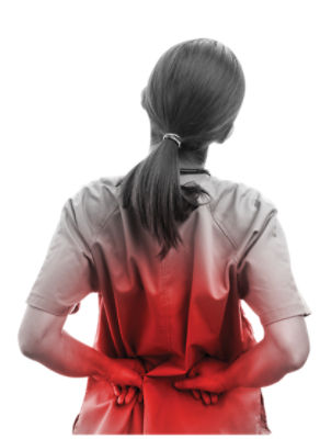 Healthcare worker back injury